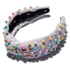 Lele Sadoughi Multicolor Millefiori Beaded Knot Headband BNWOT Sold Out
